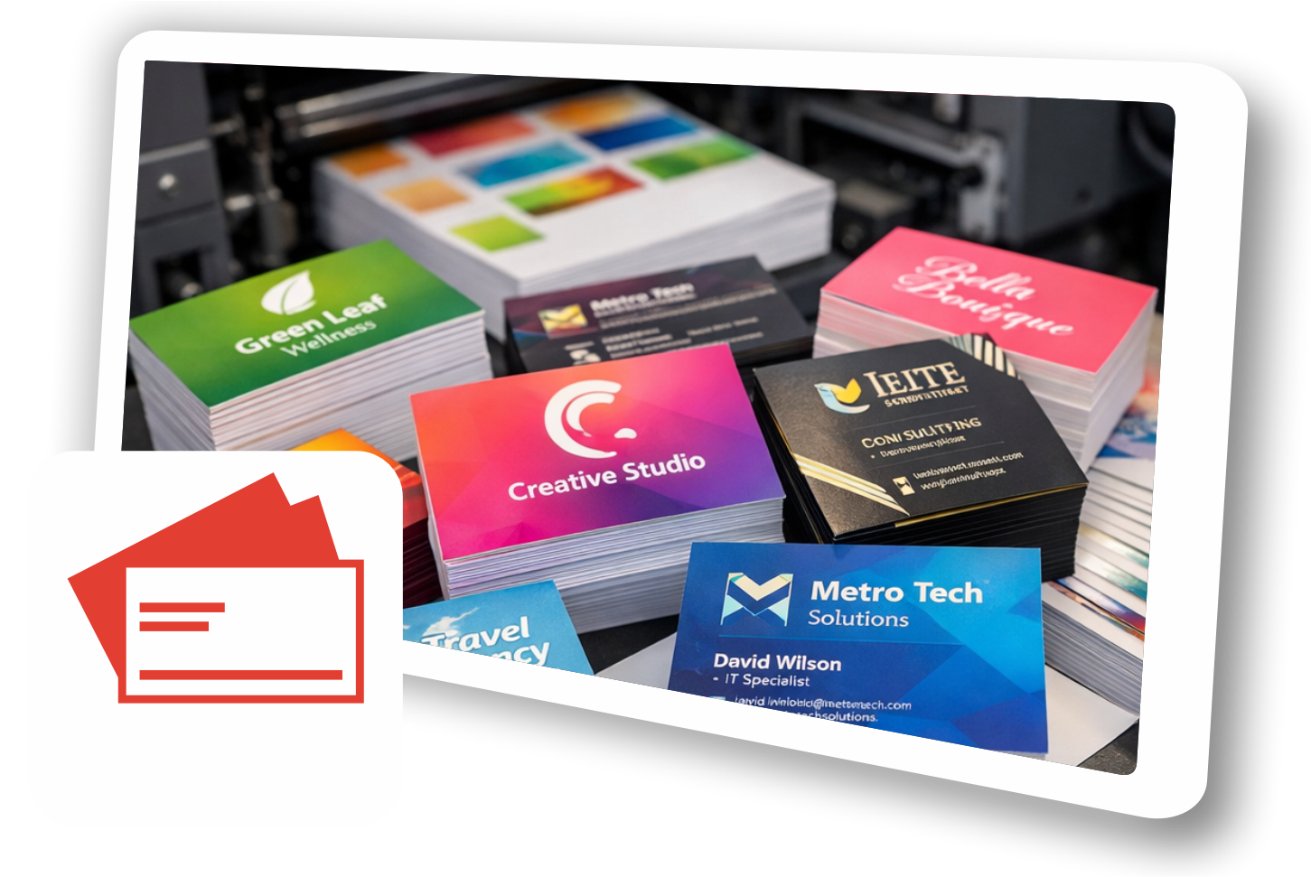 Печать визиток